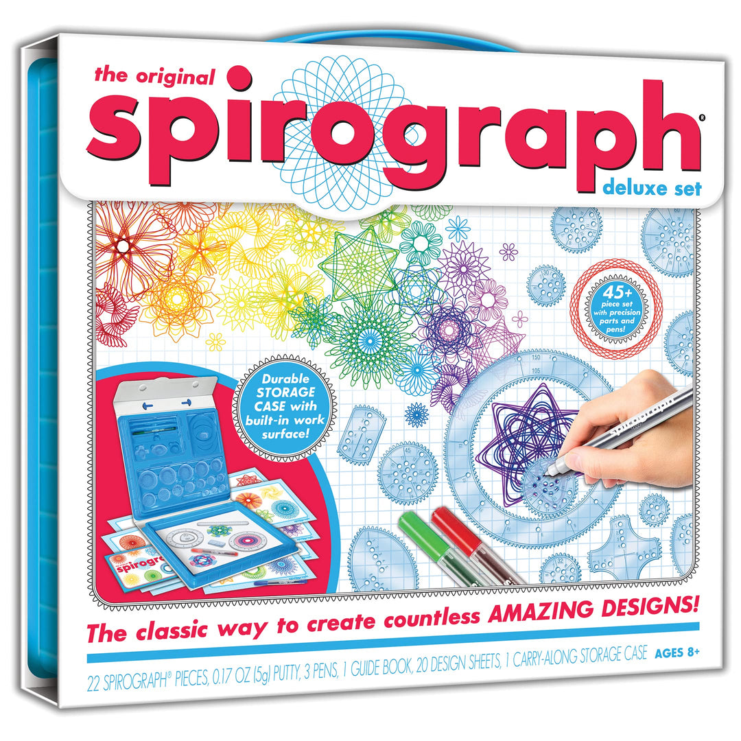 Deluxe Spirograph, mehrfarbig, Einheitsgrösse (SP302)