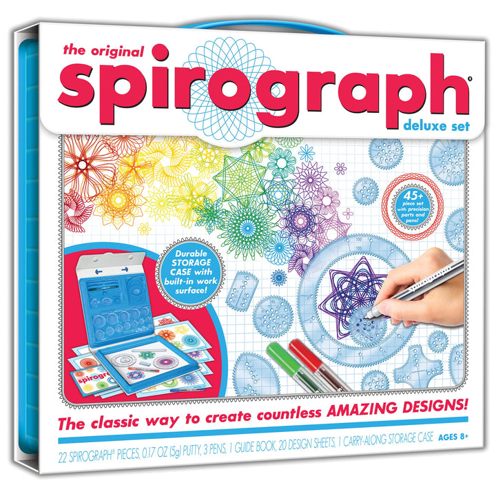 Deluxe Spirograph, mehrfarbig, Einheitsgrösse (SP302)