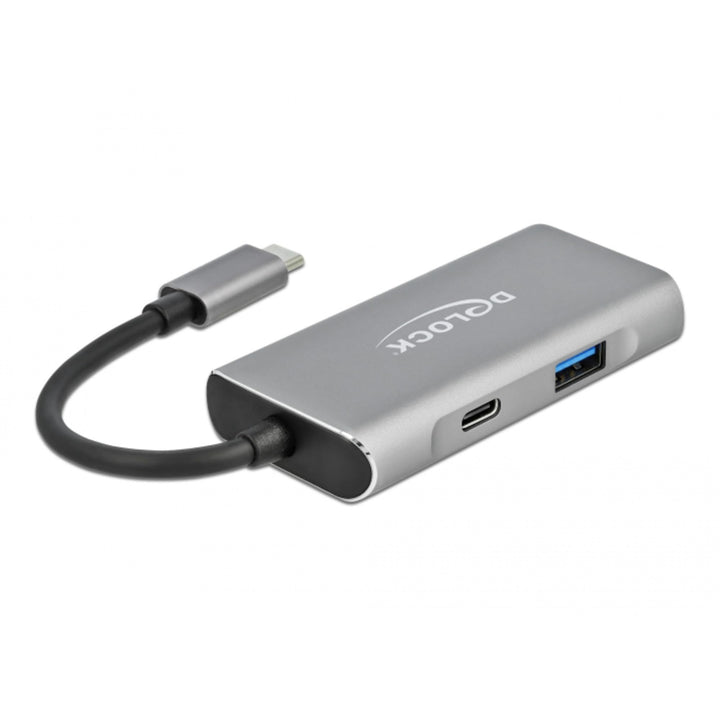 Delock Externer USB 3.2 Gen 2 Type-C Hub mit 3 x Typ-A und 1 x Type-C