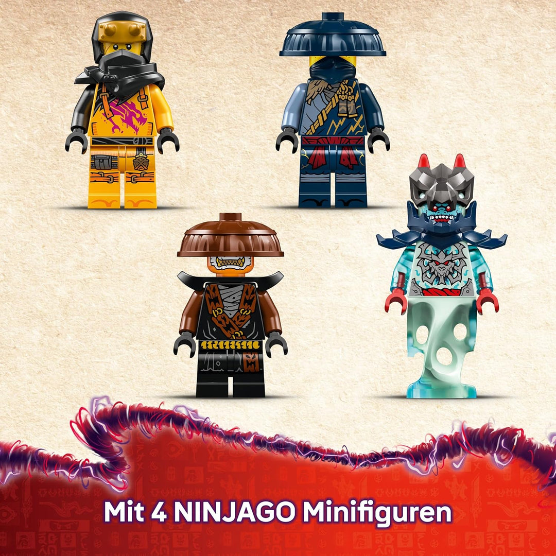 LEGO NINJAGO Rogues Mech-Drachenreiter - Ninja-Spielzeug mit Drachen, 4 Minifiguren und Ausrüstung -