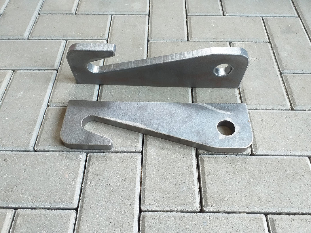 BD Metall Design Koppelhaken Satz Kramer/Schäffer, 30x30x250mm NEU