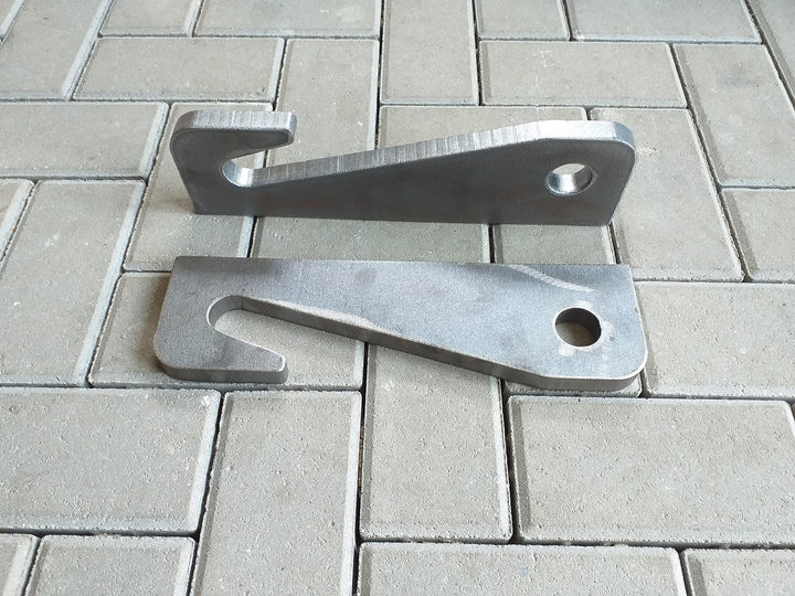 BD Metall Design Koppelhaken Satz Kramer/Schäffer, 30x30x250mm NEU