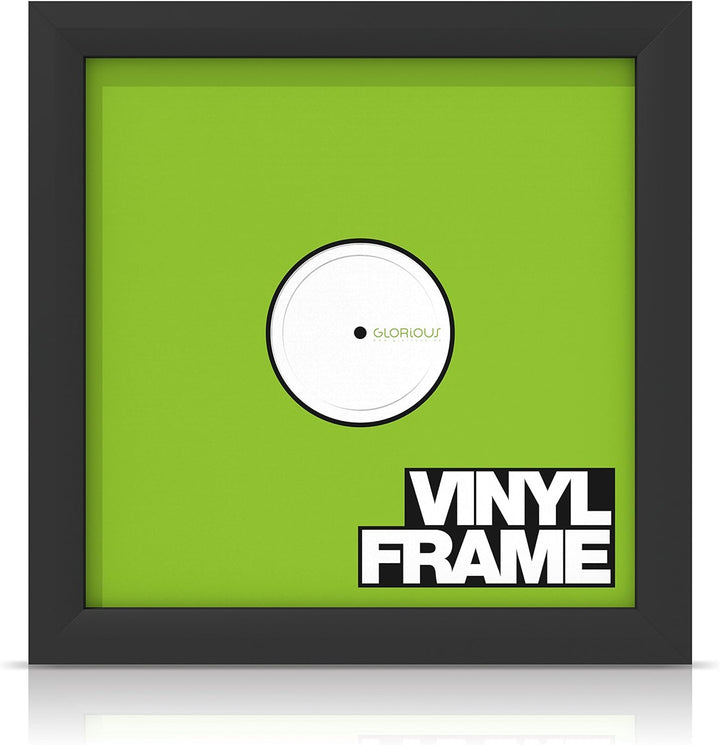 Glorious Vinyl Frame Set Black - 3x Vinyl Cover Rahmen für 12" Platten, einfaches Anbringen und Aust