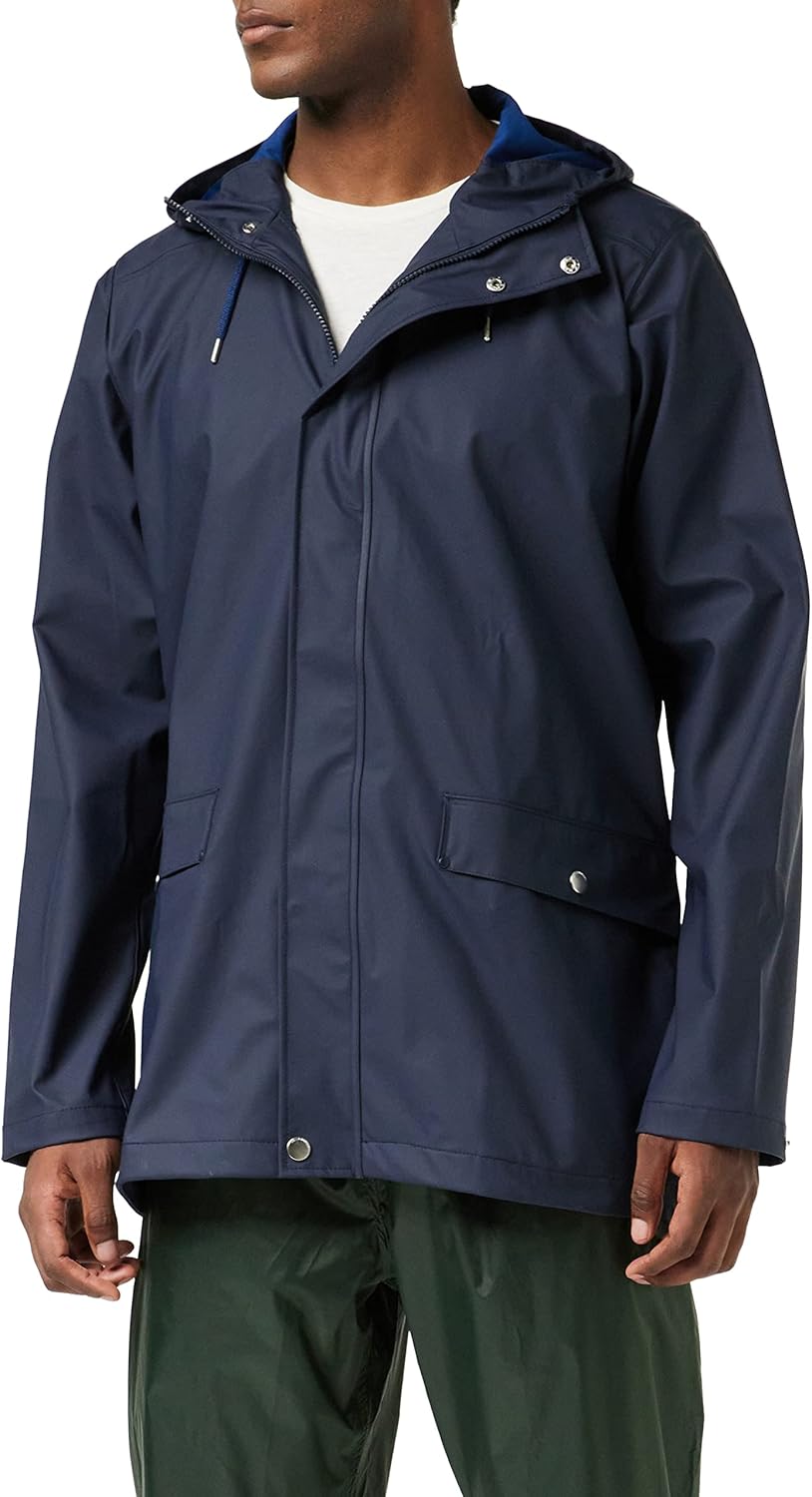 Helly Hansen Herren Moss Regenmantel XXL Navy, XXL Navy