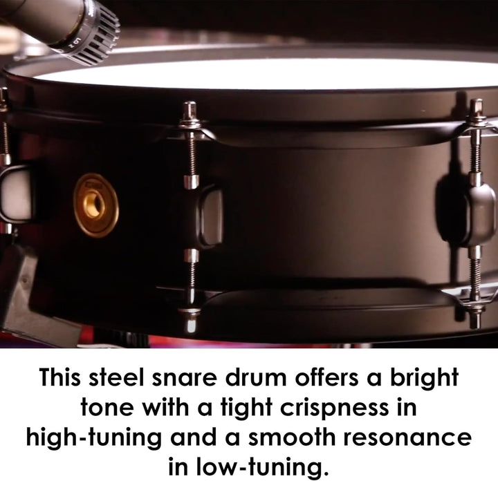 Tama BST134BK Effect Series Snare Drum - 4"x13" - Black