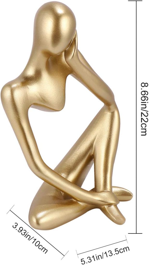BESPORTBLE 1stk Abstrakte Figurenornamente Tischdekoration Mini-actionfiguren Kunstharz Skulptur Orn