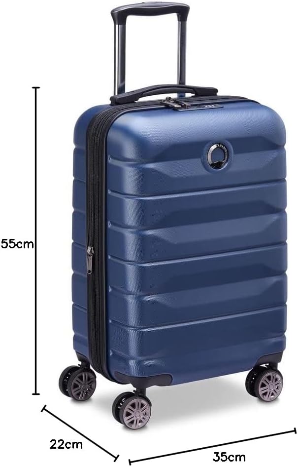 DELSEY Paris - AIR Armour - Koffertrolley XS Blau, XS Blau