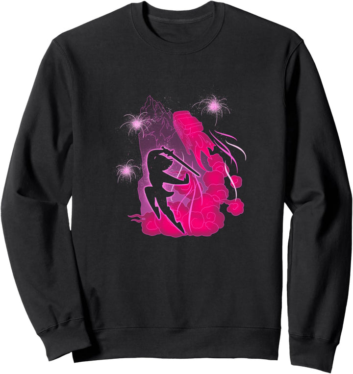 Disney Mulan Firework Glow Silhouette Sweatshirt