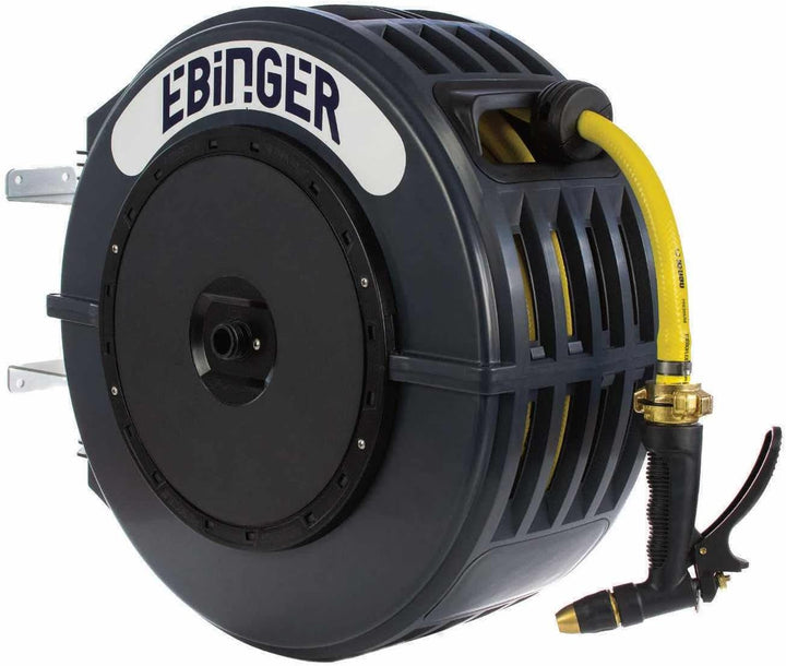 Ebinger Schlauchaufroller DR 200-R3 Wandmontage Garten 20m - 5/8" Wasserschlauch