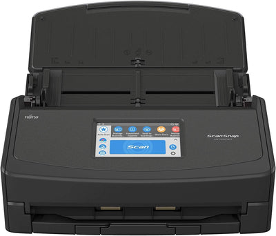 ScanSnap iX1500 Dokumentenscanner schwarz - Desktop A4 doppelseitig mit WLAN, Touchscreen, USB 3.1 (