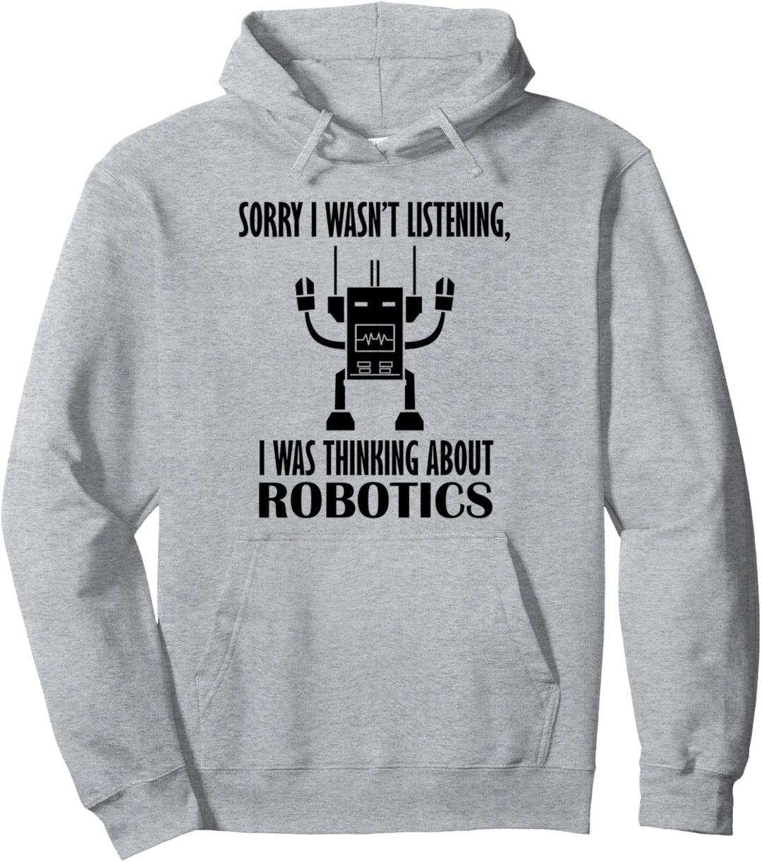Mechanik Robotik-Ingenieur Lustige Roboter Pullover Hoodie