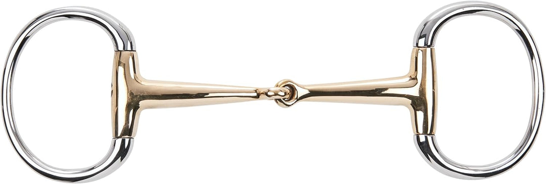 Busse Olivenkopfgebiss Kaugan ® 16mm, einfch gebrochen 13.5 cm, 13.5 cm