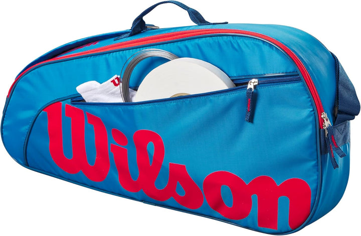 Wilson Junior Tennis Schlägertasche 3 Blau / Orange, 3 Blau / Orange
