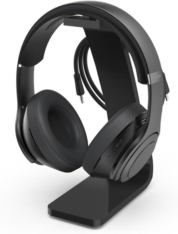 Hama Stand Kopfhörerständer Passend für (Kopfhörer):Over-Ear-Kopfhörer Schwarz