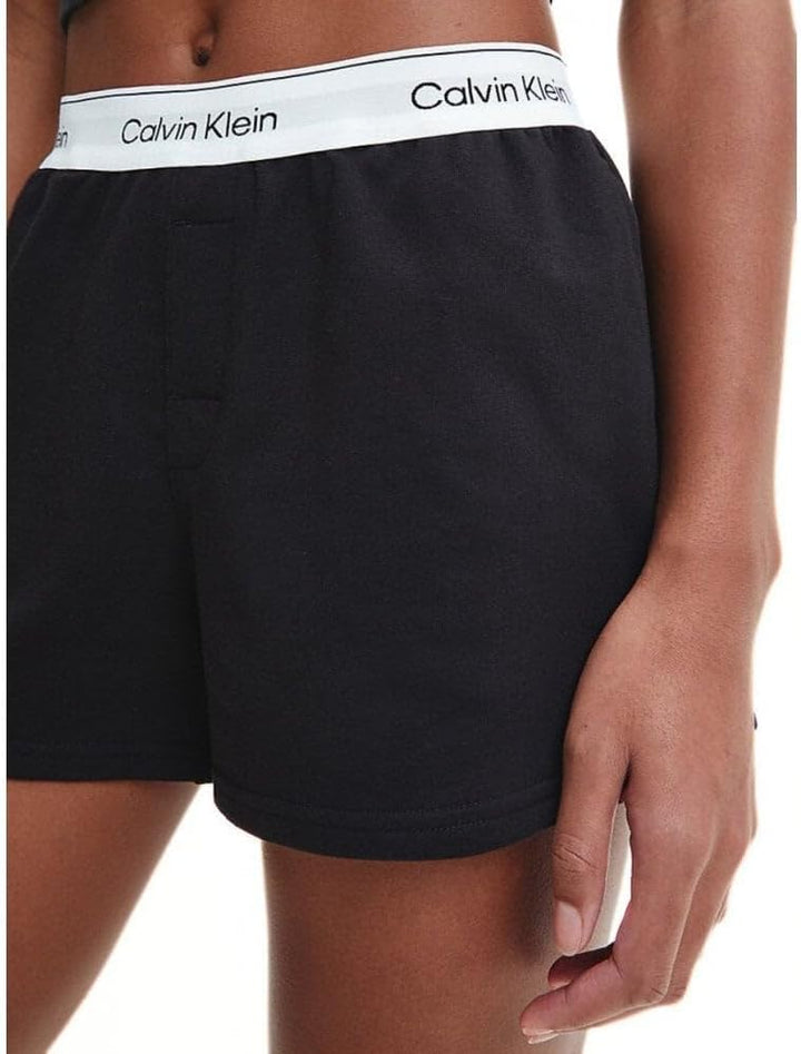 Calvin Klein Damen Pyjamahose Kurz M Schwarz (Black), M Schwarz (Black)