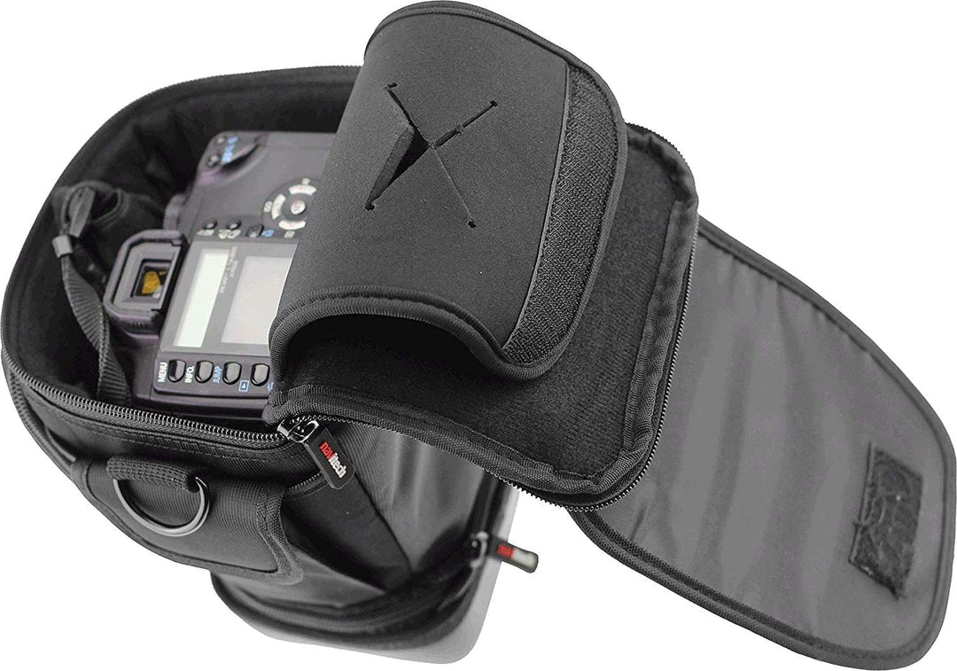 Navitech Schwarz Teleskop Digitalkamera DSLR SLR Hülle Tasche Kompatibel mit der Panasonic LUMIX DC-