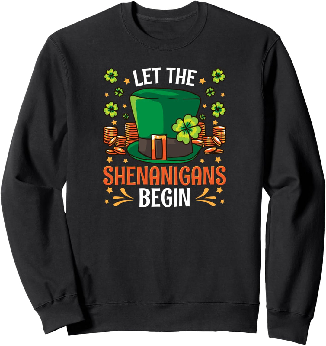 St. Patrick's Day - Lasst die Spielereien beginnen, Leprechaun Hat Sweatshirt