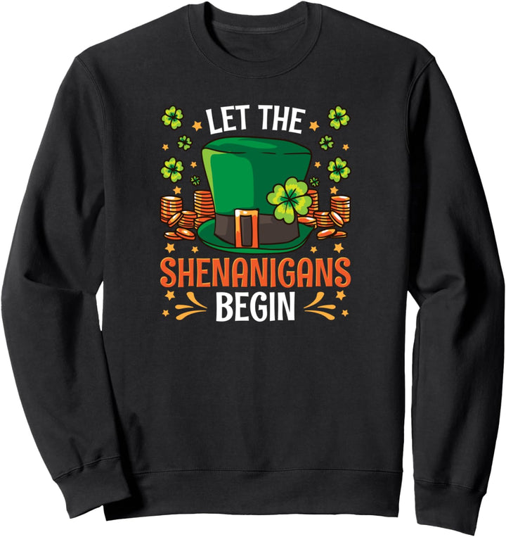 St. Patrick's Day - Lasst die Spielereien beginnen, Leprechaun Hat Sweatshirt