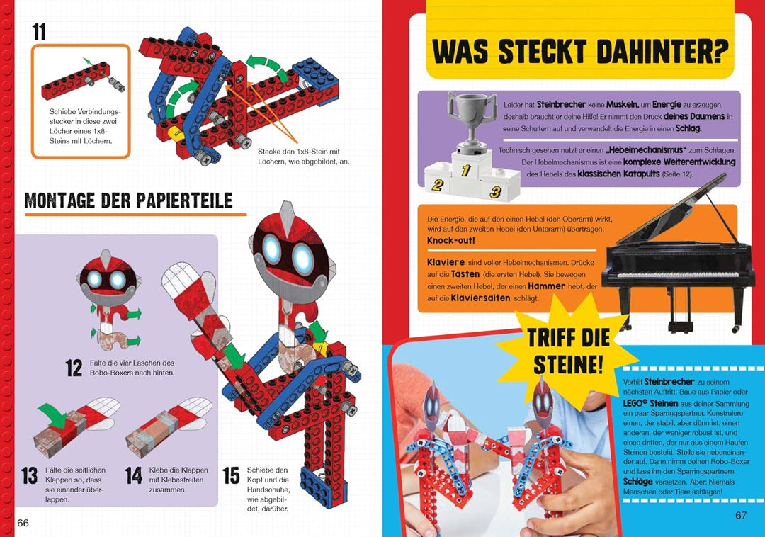 LEGO® Geniale Maschinen: Mit 11 Modellen: Enthält alle LEGO®-Steine, die du brauchst - mit 58 LEGO®