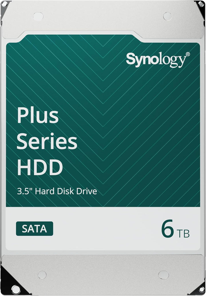 SYNOLOGY 6 TB HAT3300 HDD – 1 Million Stunden MTBF, 180 TB/Jahr Arbeitslast, 5400 PRM 6TB, 6TB