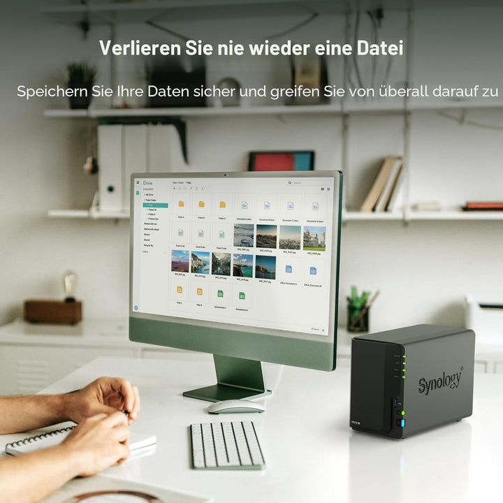 Synology DiskStation DS224+ Netzwerkspeicherlaufwerk (Schwarz)
