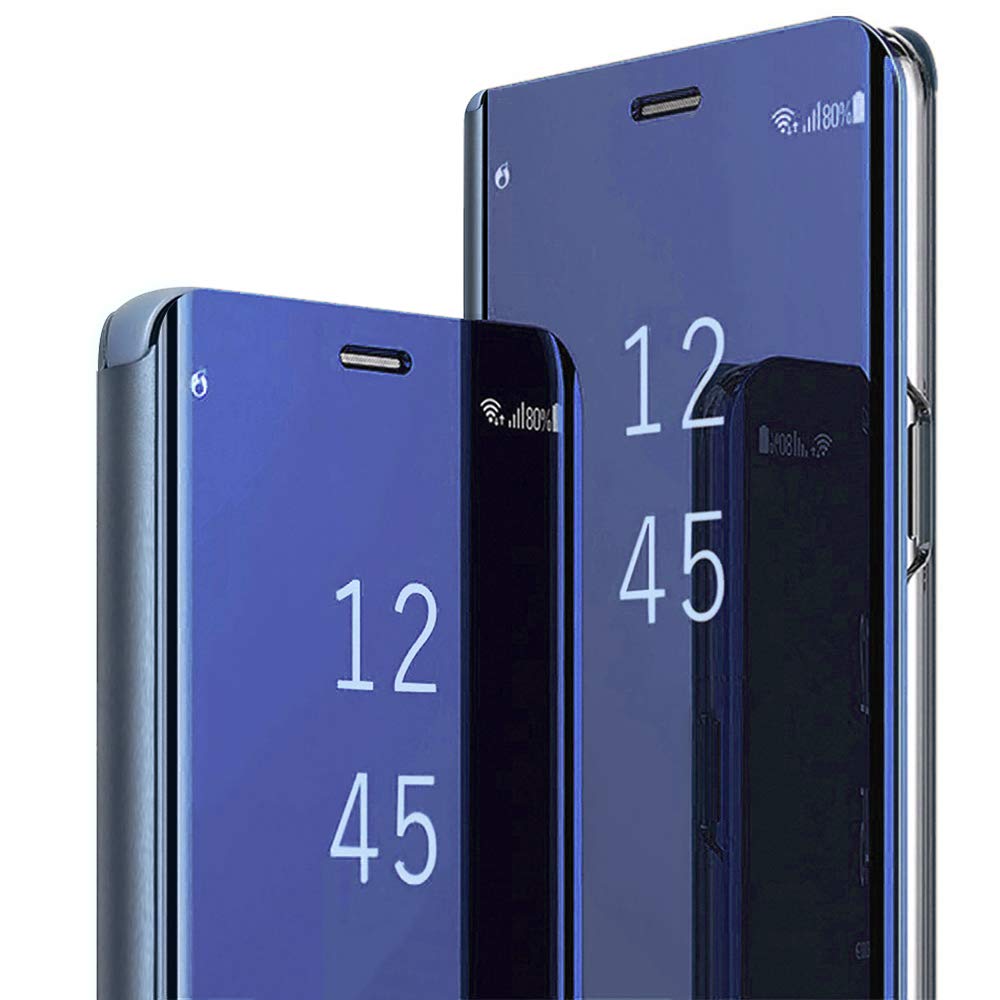 für Samsung S20 Hülle Clear View Spiegel Handyhülle für Samsung Galaxy S20 Flip Case Handytasche Sch