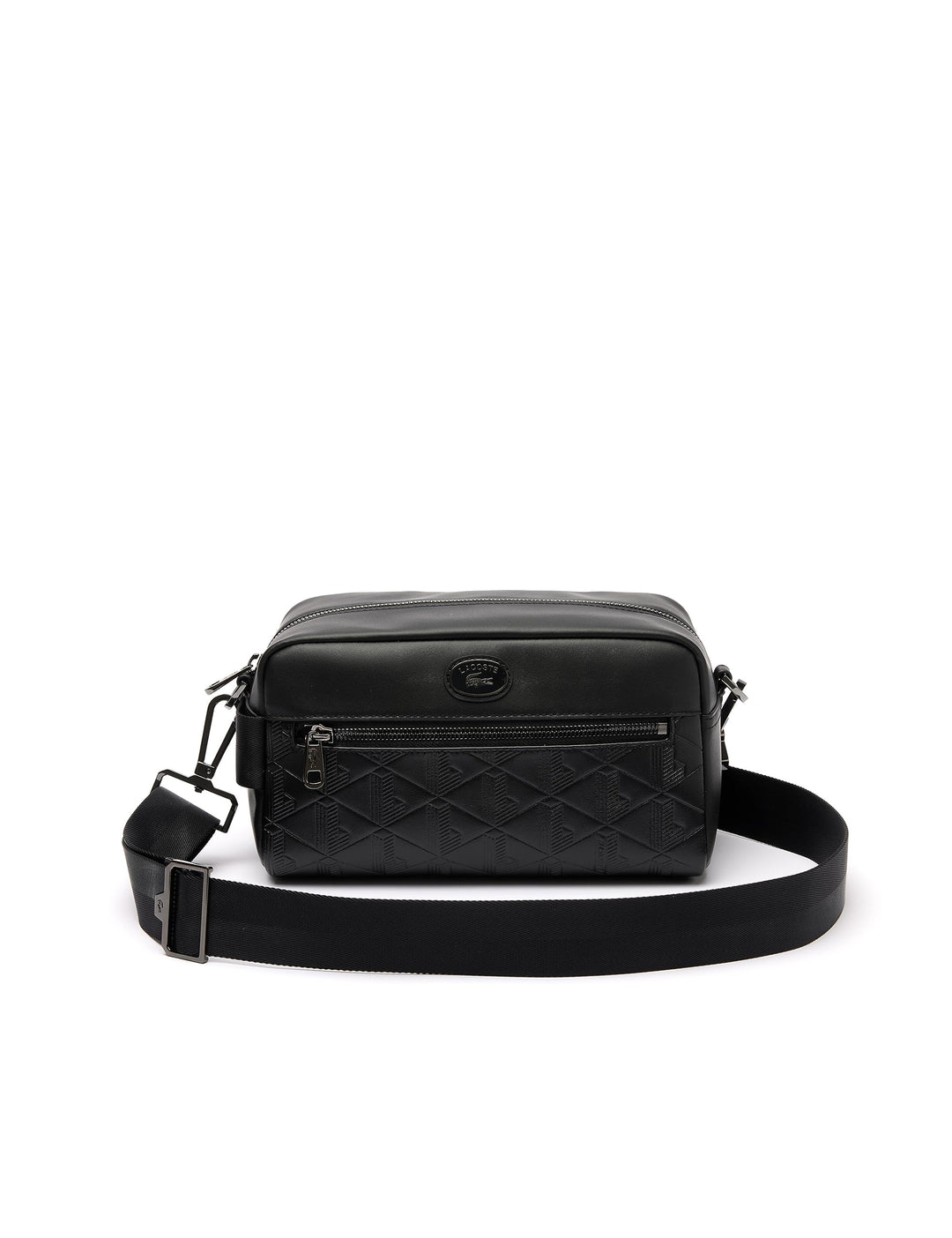 Lacoste-MEN CROSSOVER BAG-NH4398MR, BLACK, Taille unique Black (000), Black (000)