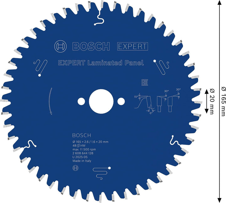 Bosch Accessories Bosch Professional 1x Kreissägeblatt Expert for Laminated Panel (Laminat, Sägeblat