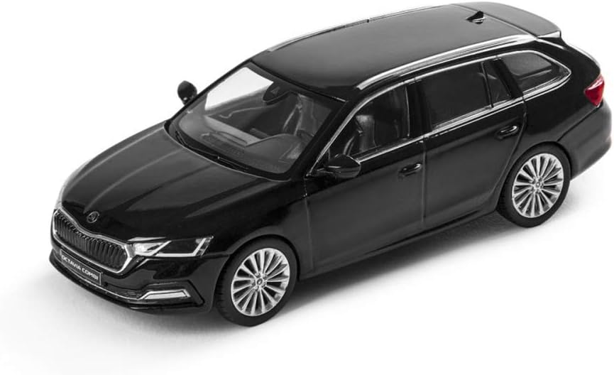 Skoda 5E7099300F9R Modellauto Octavia 4 (NX) Combi Modell Massstab 1:43 Miniatur schwarz