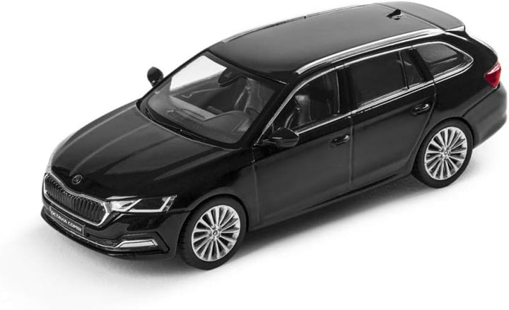 Skoda 5E7099300F9R Modellauto Octavia 4 (NX) Combi Modell Massstab 1:43 Miniatur schwarz