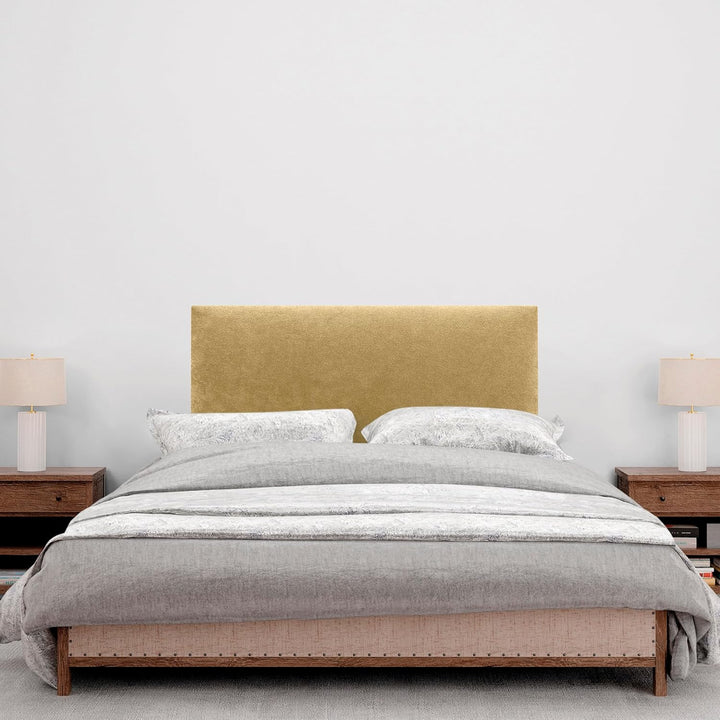 DHOME Kopfteil aus Kunstleder oder Stoff AQUALINE Glatt mit Beinen Kopfteil gepolstert Luxusbett Kop