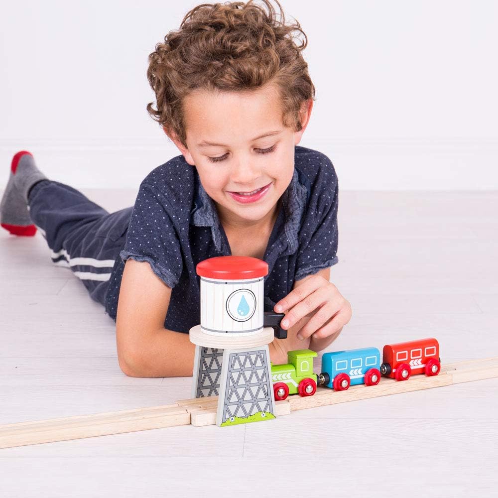 Bigjigs Rail Eisenbahn Turm Holz Wasser - Andere Spezialisierung Holz Eisenbahn Kompatible Marken