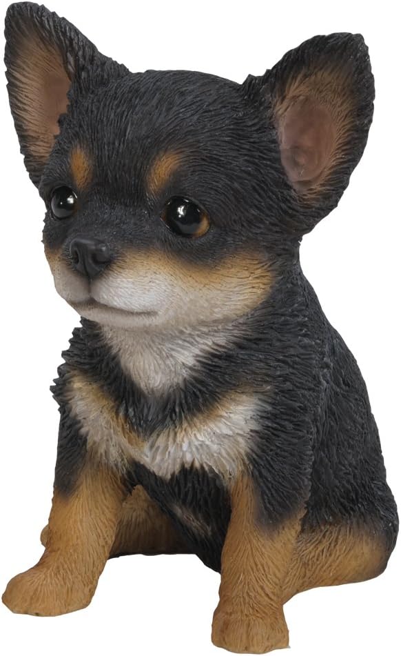 Pacific Trading Chihuahua Puppy Sitting Figurine Pet Dog Animal Lovers Home Decoration New