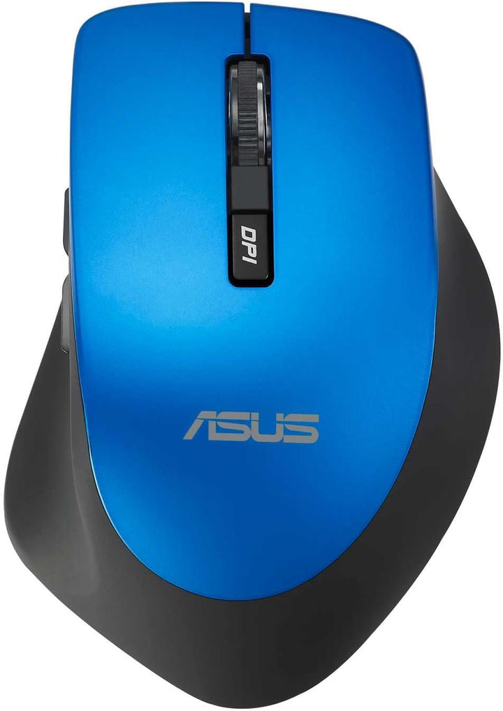 Asus WT425 Optische Maus (wireless, USB) blau, Blau