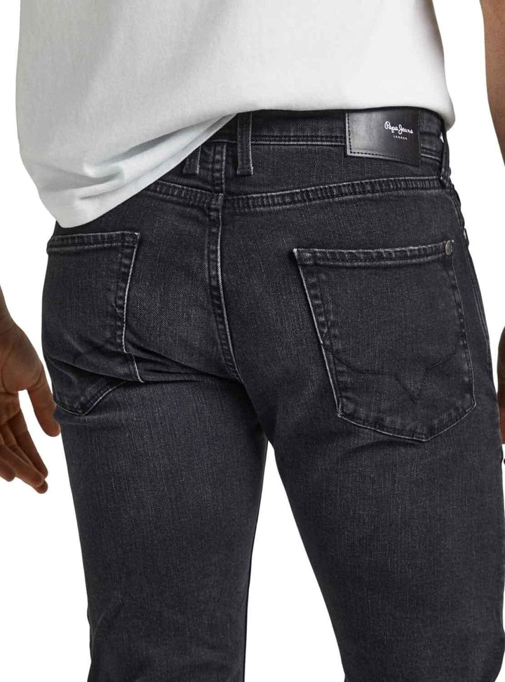 Pepe Jeans Herren Jeans Finsbury 28W / 34L Black (Denim-xv1), 28W / 34L Black (Denim-xv1)
