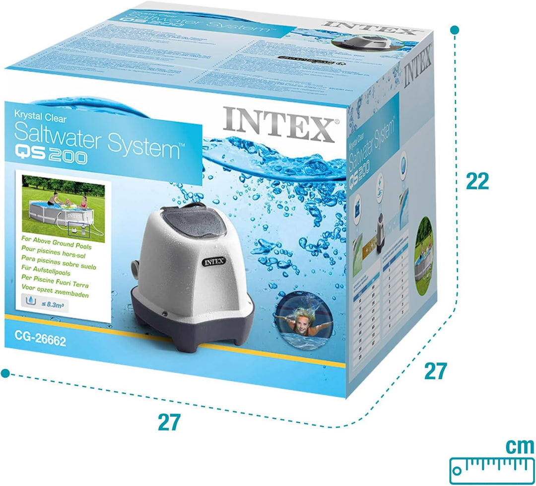 Intex Krystal Clear Salzwassersystem QS200, 26662,