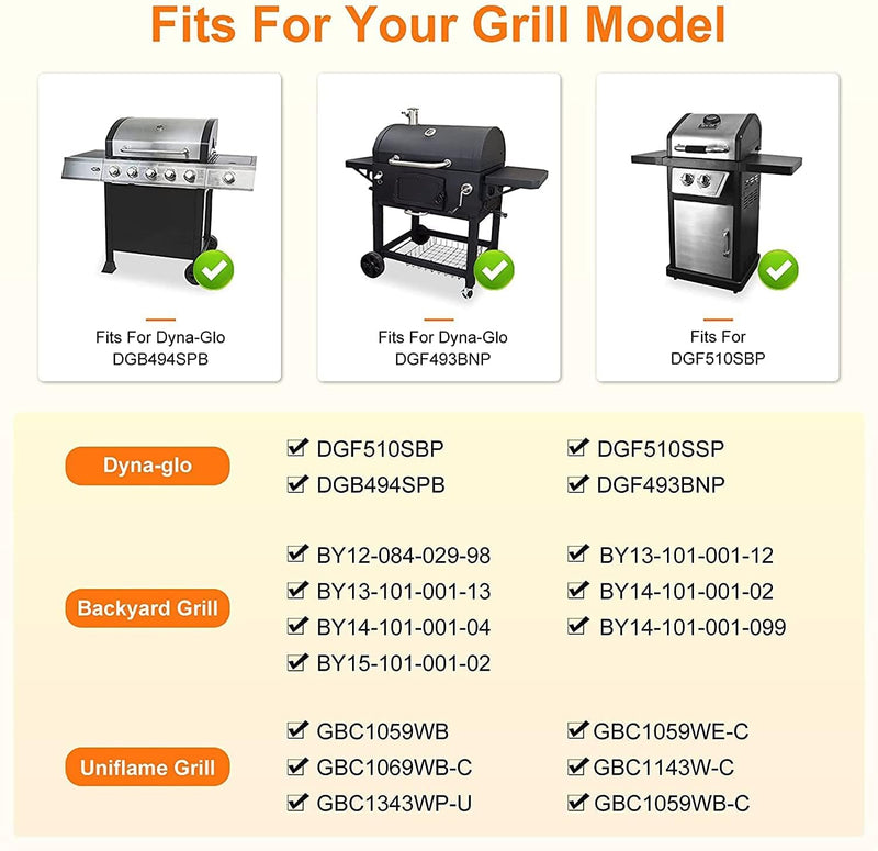 GFTIME 38cm Universal Heizplatte für Grillchef, Landmann 12739, Jamie Oliver, Mr Gardener, Outback,