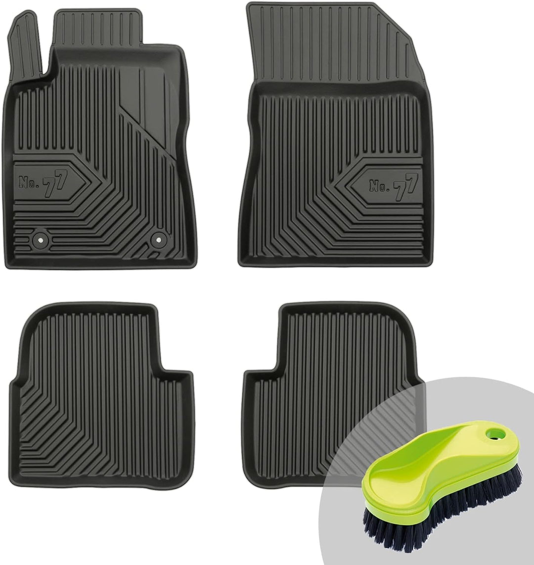 FROGUM No.77 Gummimatten Ganzjahresset von Auto Fussmatten Autofussmatten für Citroën C3 III ab 2016