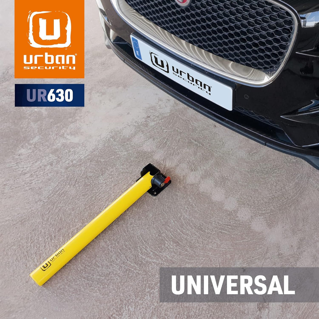 urban UR630 Parkplatzsperre klappbar, Parkplatz Schloss mit Schloss, Universal-62cm
