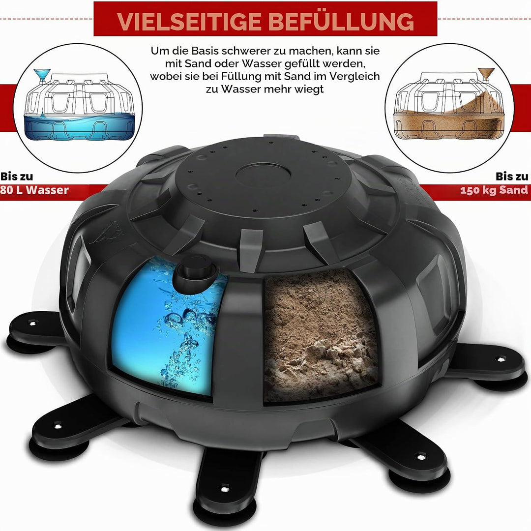 RDX 6FT 330LB Boxsack Stehend Erwachsene, Trainingshandschuhe und Überzug Set XXL Freistehender Stan