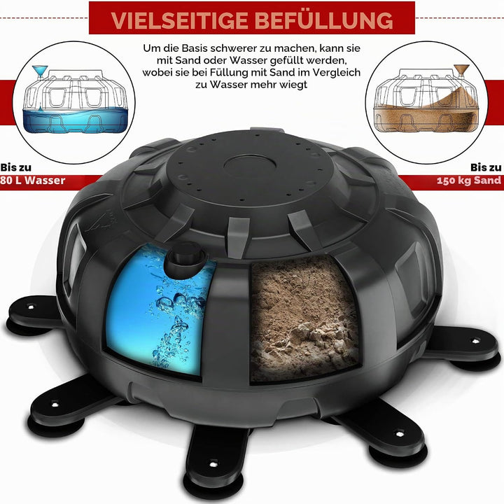 RDX 6FT 330LB Boxsack Stehend Erwachsene, Trainingshandschuhe und Überzug Set XXL Freistehender Stan