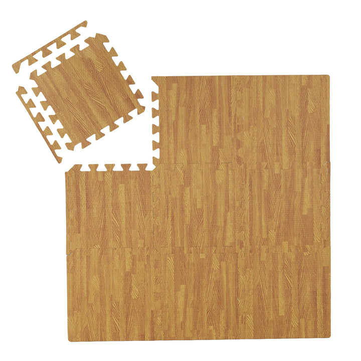 Relaxdays 36 x Bodenschutzmatte, Puzzlematten für Sport und Fitnessgeräte,ca. 3,4 m², Eva Schaumstof
