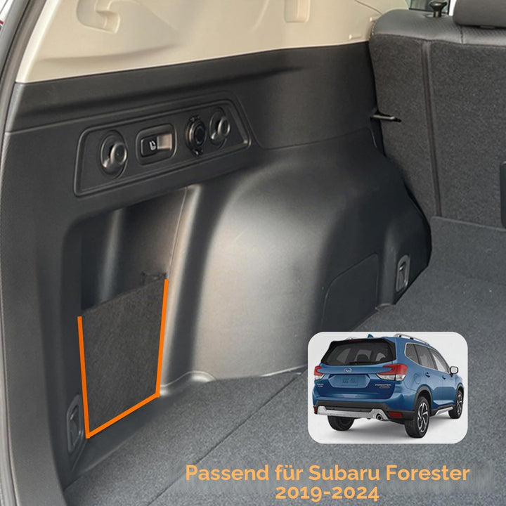 Subaru Forester Kofferraum-Upgrade: Organizer-Tasche und Aufbewahrung Mit Faserplatten-Panel für Mod