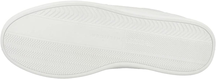 Tommy Hilfiger Herren Cupsole Sneaker Elevated Cupsole Leather Mix Schuhe 40 EU Weiss, 40 EU Weiss