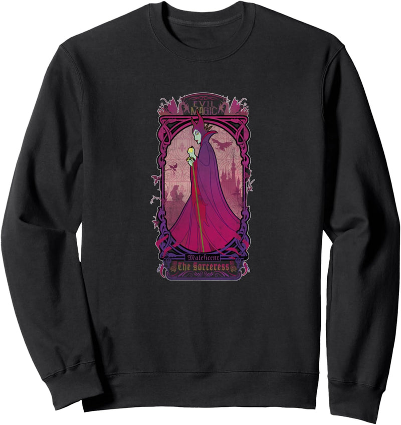 Disney Sleeping Beauty Maleficent Card The Sorceress Sweatshirt