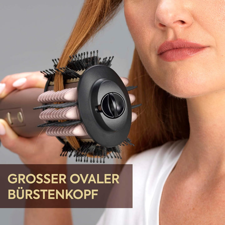 BaByliss Air Power Volume, Warmluftbürste und Heizbürste in einem, Anti-Frizz Ionen Technologie, Lan