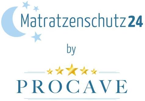 PROCAVE weiches Unterbett aus Schurwolle, atmungsaktiver Matratzen-Schoner, Matratzenbezug mit 4 Eck