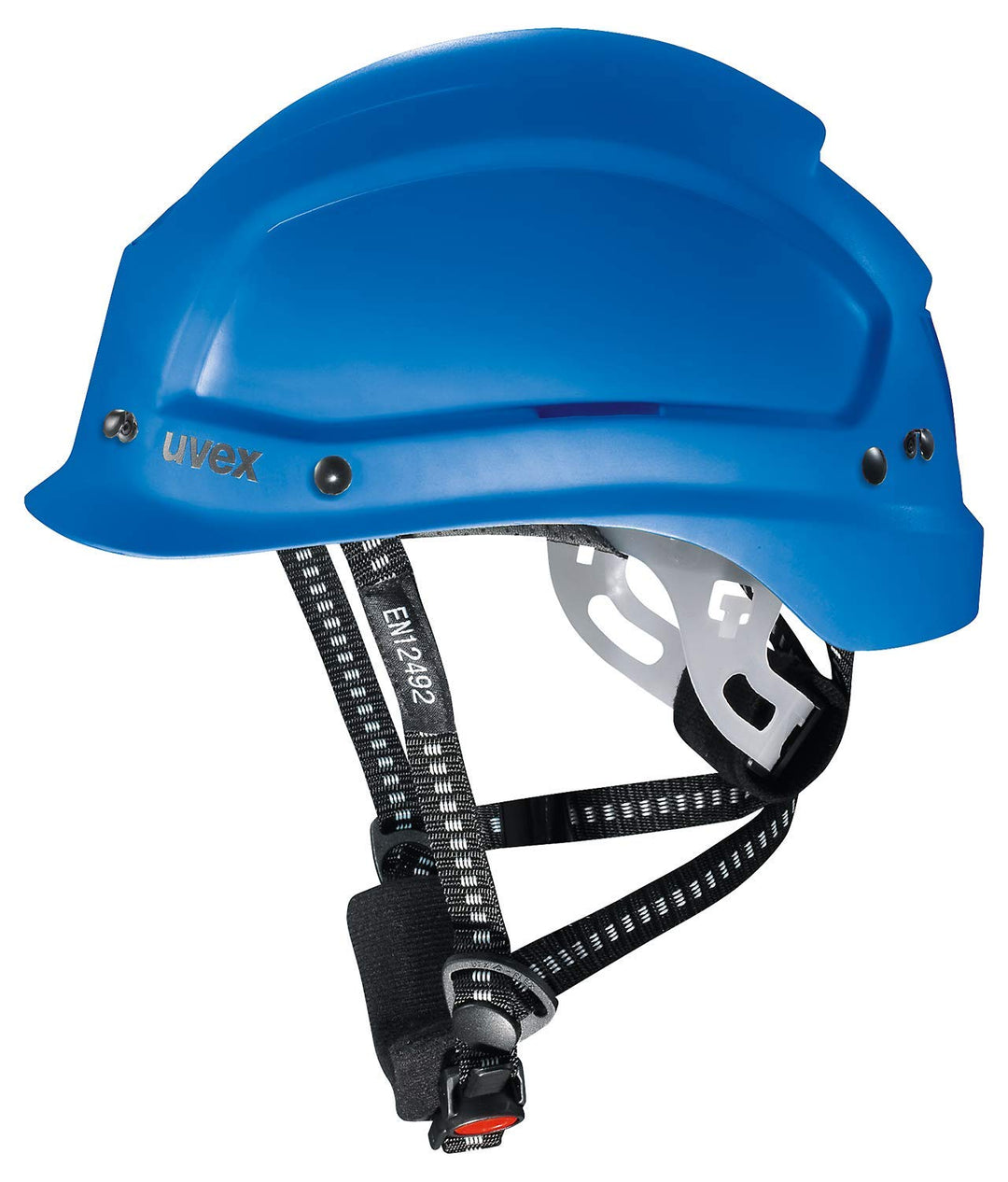 Uvex Pheos Alpine Schutzhelm - Belüfteter Arbeitshelm für die Baustelle - Blau Blau