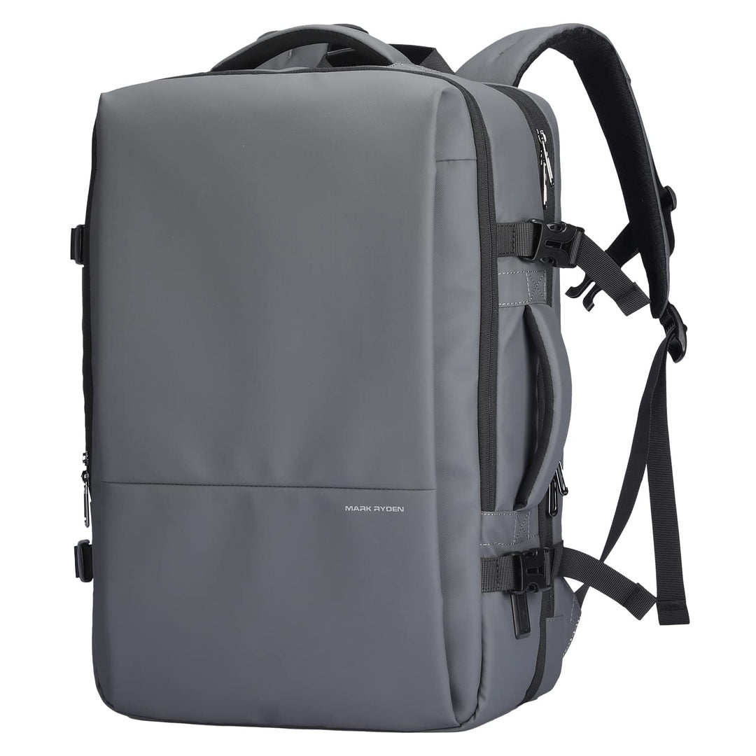 MARK RYDEN 30-45L Geschäftsreiserucksack, Erweiterte Umhängetasche, multifunktionaler Nass- und Troc