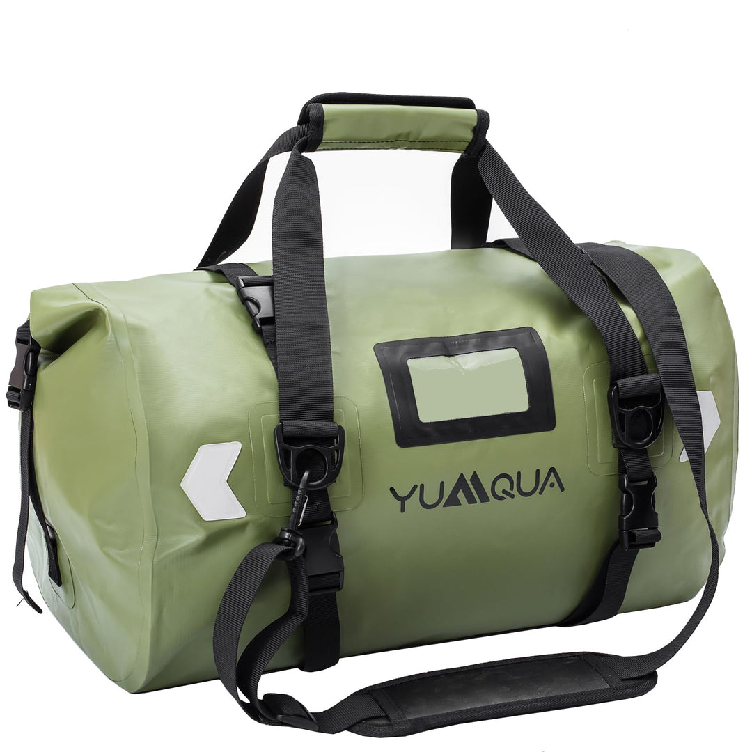 YUMQUA wasserdichte Duffle Bag, grosse Wasserfeste Reisetasche Sporttasche Duffel Dry Bag Waterproof
